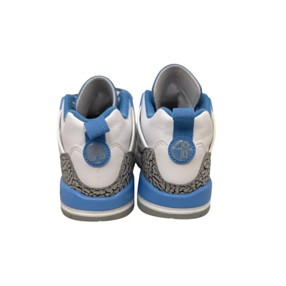 Jordan Shoes Spizike Low UNC White Blue Sneakers Size Youth 5.5